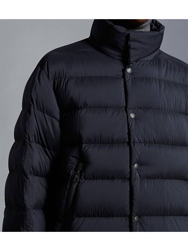 TAILLEFER Reversible Men's Long Padded Down Jacket Navy - MONCLER - BALAAN 6