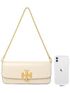 Eleanor Chain Shoulder Bag Cream - TORY BURCH - BALAAN 10