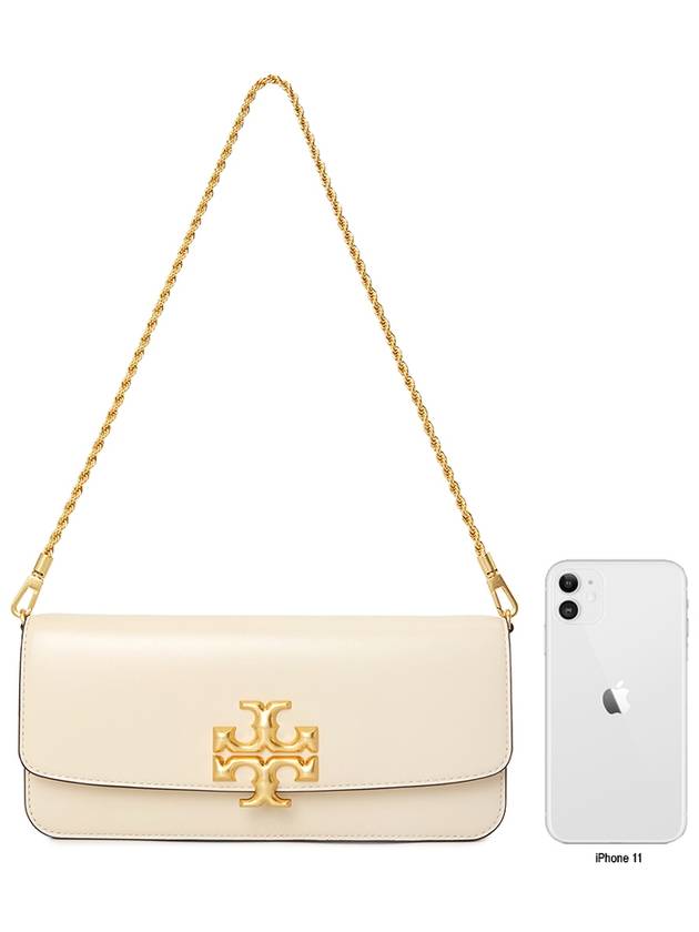 Eleanor Chain Shoulder Bag Cream - TORY BURCH - BALAAN 10