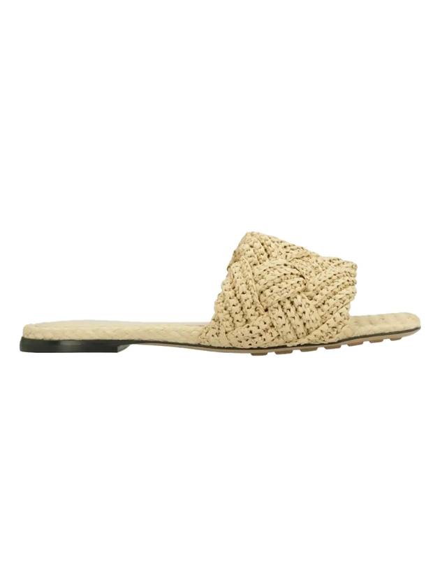 Lido Lido Flat Sandals Beige - BOTTEGA VENETA - BALAAN.