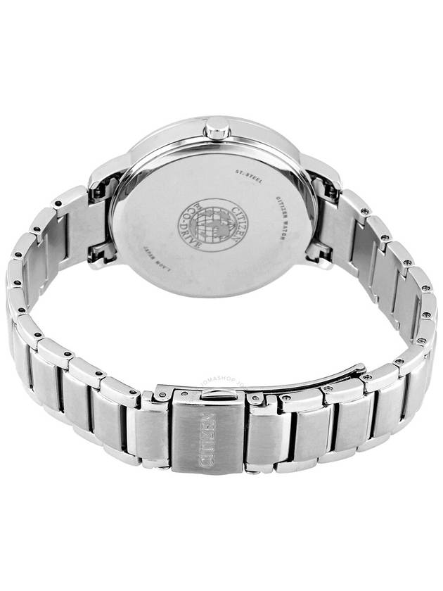 Citizen Eco-Drive Crystal Black Dial Stainless Steel Ladies Watch FE7040-53E - CITIZEN - BALAAN 3