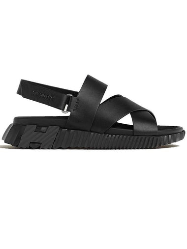 Electric Sandals Noir - HERMES - BALAAN 1