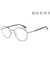 Eyewear Round Metal EyeGlasses - GUCCI - BALAAN.