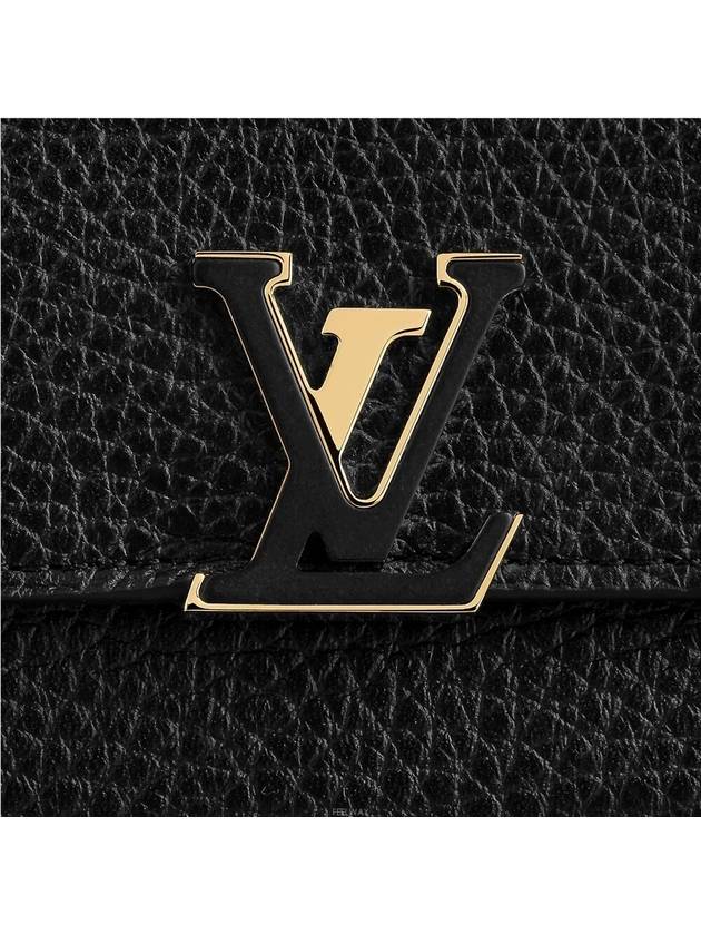 Capucines XS Half Wallet Black - LOUIS VUITTON - BALAAN 5