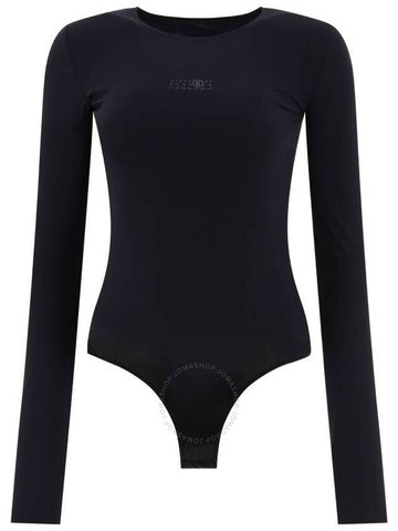 MM6 Maison Margiela Long Sleeve Bodysuit, Size X-Small - MAISON MARGIELA - BALAAN 1