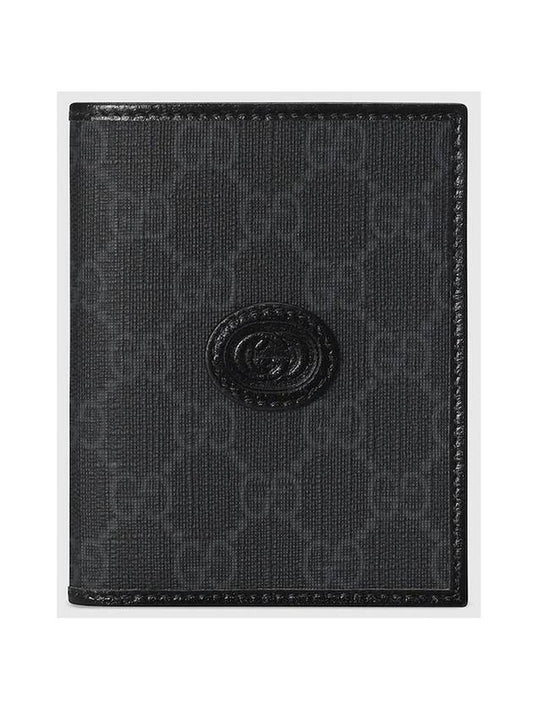 Interlocking G Card Wallet Black - GUCCI - BALAAN 2