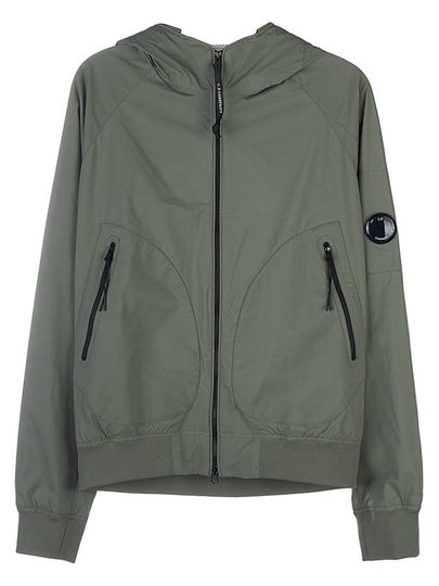 Protech Lens Wappen Hooded Jacket Bronze Green - CP COMPANY - BALAAN 2