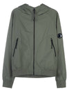 Protech Lens Wappen Hooded Jacket Bronze Green - CP COMPANY - BALAAN 2