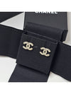 Women's CC Logo Pearl Pearl Earrings Gold - CHANEL - BALAAN 6