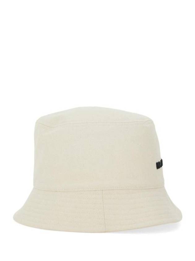 Embroidered Logo Bucket Hat Ecru - ISABEL MARANT - BALAAN 5