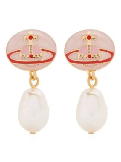 Loelia Earrings Rosa - VIVIENNE WESTWOOD - BALAAN 2