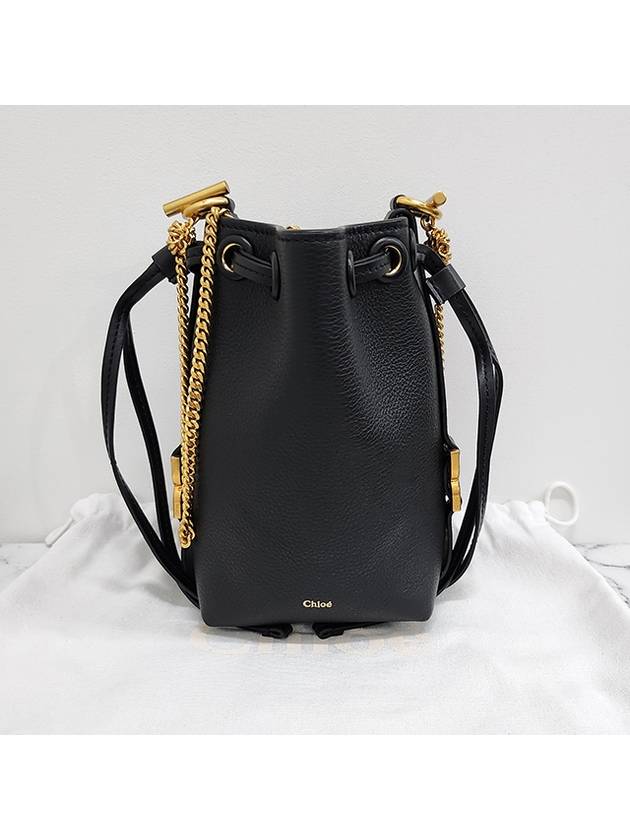 Marcie Micro Bucket Bag Black - CHLOE - BALAAN 3