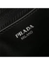 Small Saffiano Leather Pouch Black - PRADA - BALAAN 7