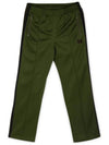 Poly Smooth Narrow Track Pants Olive - NEEDLES - BALAAN 2