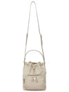 Duet Re-Nylon Bucket Bag Desert Beige - PRADA - BALAAN 4