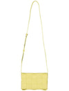 Cassette Intrecciato Small Cross Bag Yellow - BOTTEGA VENETA - BALAAN 4