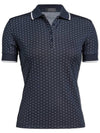 Jacquard Polo Twilight Short Sleeve - G/FORE - BALAAN 1