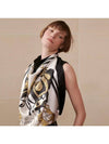 Brides de Gala Forever Silk Scarf Noir - HERMES - BALAAN 4