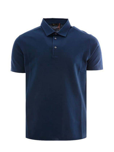 Cotton PK Shirt Navy - LORO PIANA - BALAAN 1