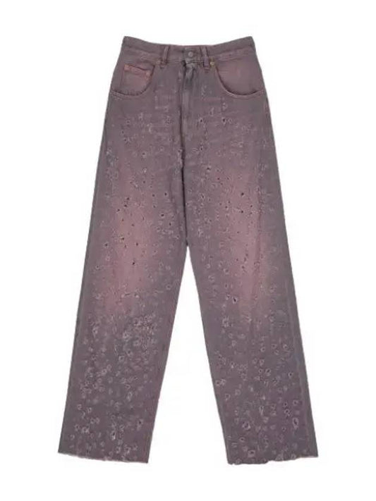 MM6 high waist jeans pink denim pants - MAISON MARGIELA - BALAAN 1