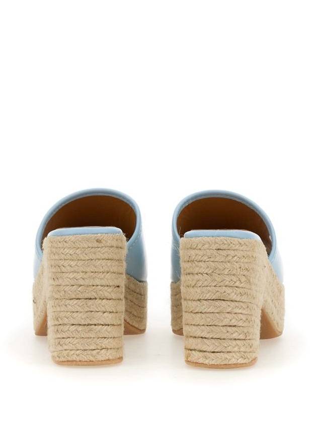 Sandals 32143797 0332 BABY BLUE - MOSCHINO - BALAAN 5