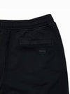 Cotton Fleece Cargo Truck Pants Black - STONE ISLAND - BALAAN 6