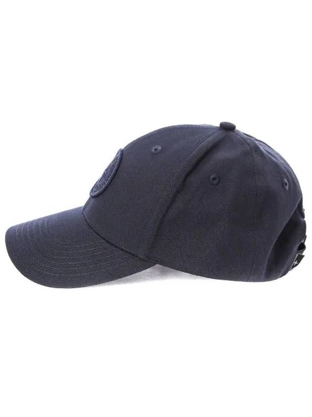 6 Panel Ball Cap Navy - STONE ISLAND - BALAAN 5