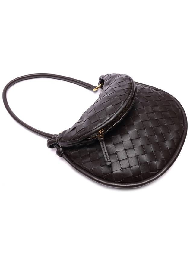 Intrecciato Gemelli Small Shoulder Bag Fondant - BOTTEGA VENETA - BALAAN 6