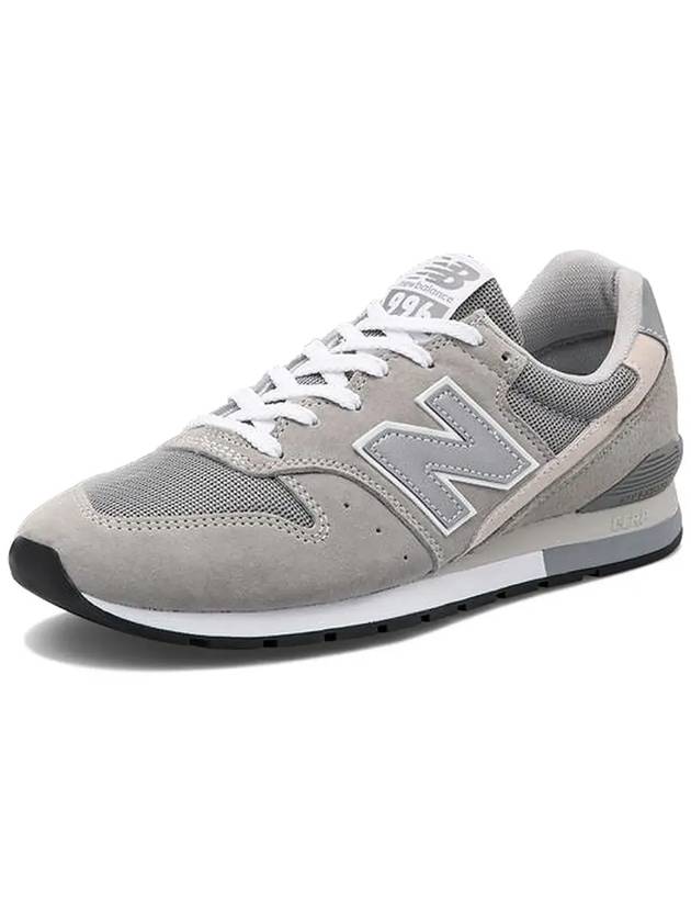 996 Logo Leather Low Top Sneakers Grey NBP7ES134G 15 - NEW BALANCE - BALAAN 7