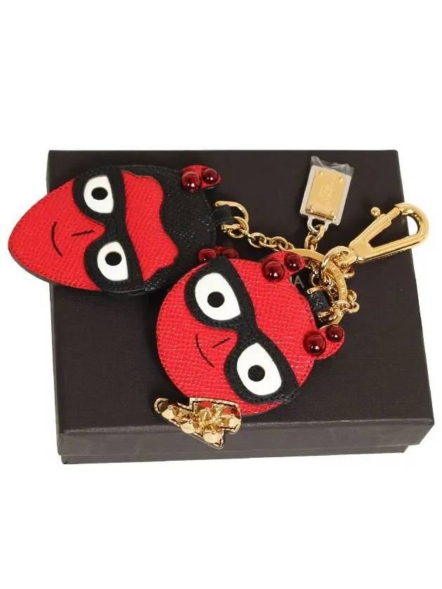 Twisted Loop Keyholder Red - DOLCE&GABBANA - BALAAN 3