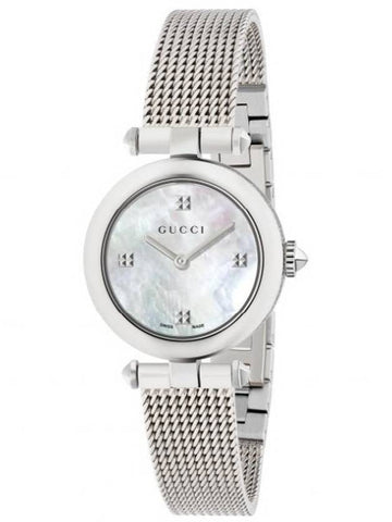 Women's Diamantissima Metal Watch Silver - GUCCI - BALAAN 1