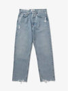 Women's 90 S Crop Washed Straight Jeans - AGOLDE - BALAAN 2