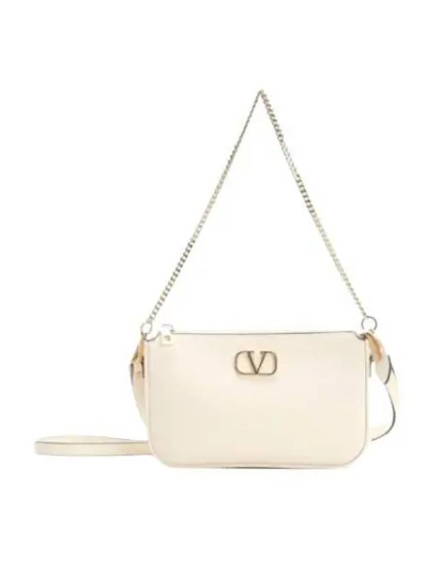 V Logo Signature Women s Chain Cross Bag P0AA9MIM 098 - VALENTINO - BALAAN 1