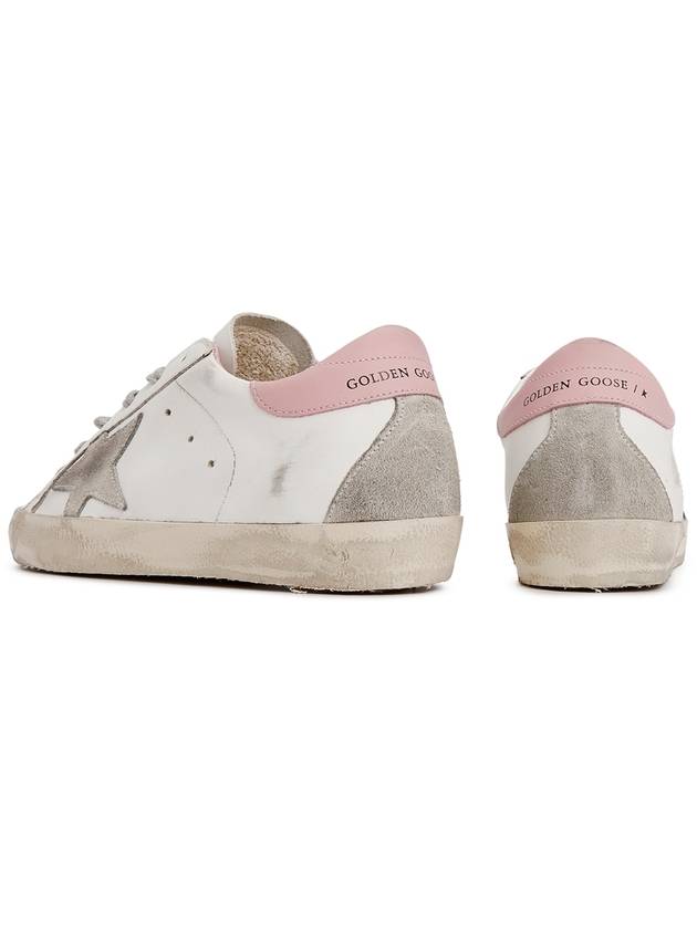 Superstar Pink Tab Low Top Sneakers - GOLDEN GOOSE - BALAAN 8