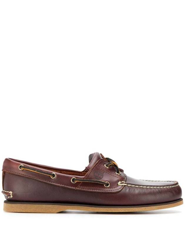 Classic Boat Loafers In Brown Leather Man - TIMBERLAND - BALAAN 1