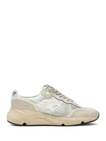 Women's Running Sole Low Top Sneakers Silver Beige - GOLDEN GOOSE - BALAAN 2