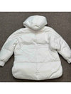 Kids Hooded Padding Outdoor White - MSGM - BALAAN 6