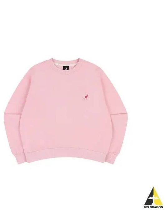 Women s Classic Logo Sweatshirt 1767 Pink - KANGOL - BALAAN 1