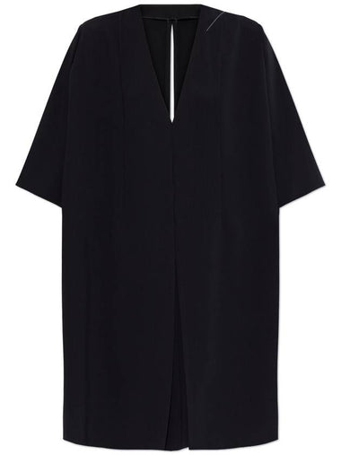 MM6 Maison Margiela Loose-fitting Dress, Women's, Black - MAISON MARGIELA - BALAAN 1