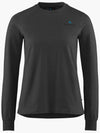 Root Logo LS Tee Woman Raven 10423 961 - KLATTERMUSEN - BALAAN 1