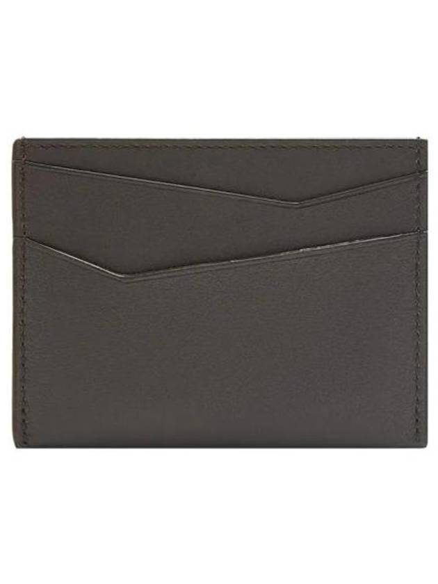 Puzzle Edge Plain Classic Calfskin Card Wallet Dark Grey - LOEWE - BALAAN 3