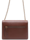 Women's Darley Leather Chain Small Shoulder Bag Brown - MULBERRY - BALAAN 5