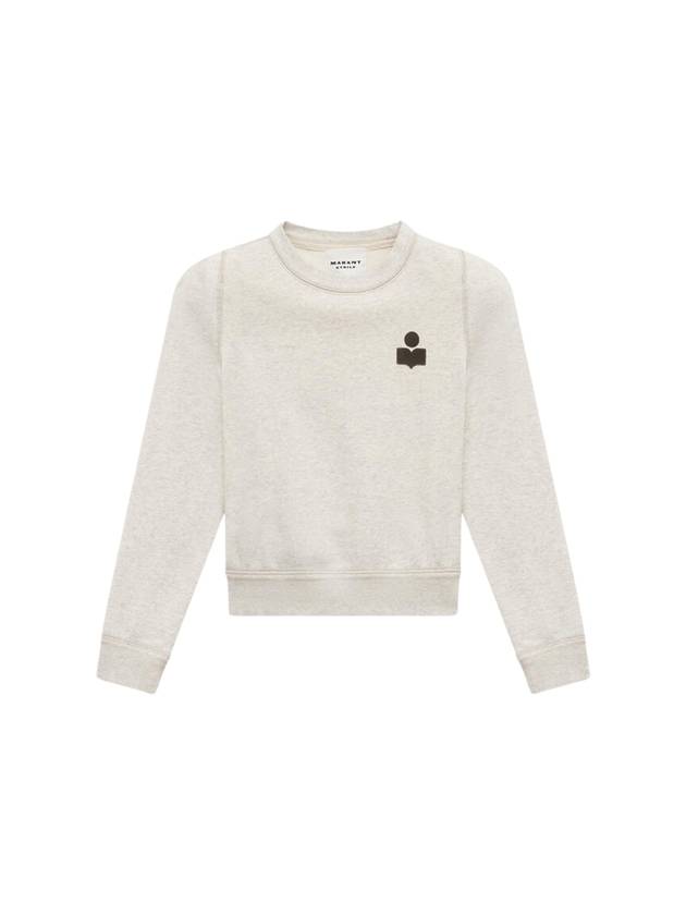 PrissaLogo Print Sweatshirt Ivory - ISABEL MARANT - BALAAN 2