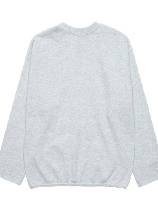 Unisex VILLANOVE long sleeve t shirt gray FG VILLANOVA HEATHER - WILD DONKEY - BALAAN 2