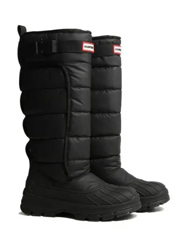 Intrepid Tall Buckle Snow Winter Boots Black - HUNTER - BALAAN 2