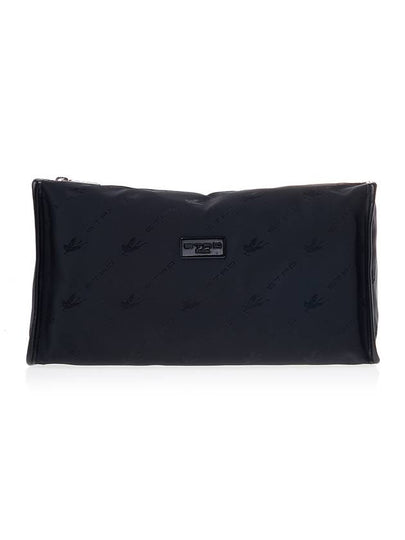 Profumi Logo Patch Zipper Fabric Pouch Bag Black - ETRO - BALAAN 2