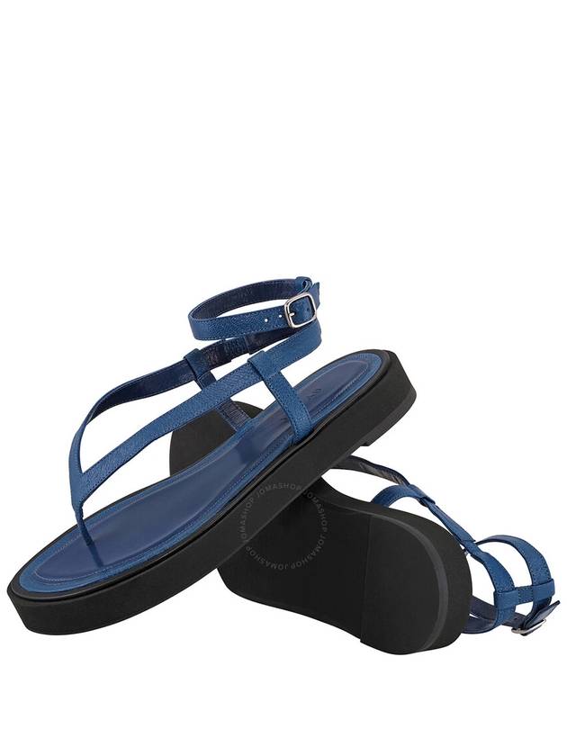 By Far Ladies Deep Blue Cece Sandals, Brand Size 36 ( US Size 6 ) - BY FAR - BALAAN 2