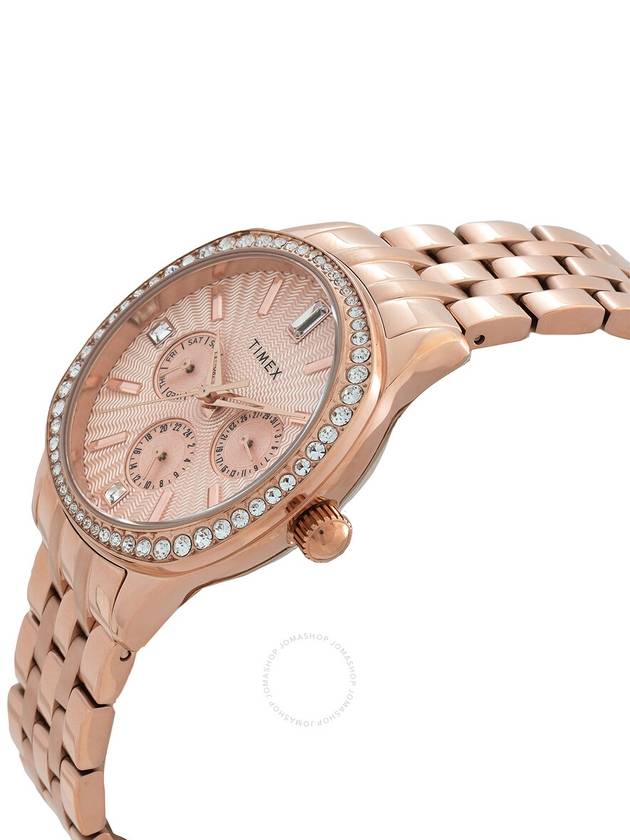 Ariana 36mm stainless steel watch rose gold - TIMEX - BALAAN 3