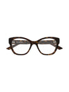 Eyewear Acetate Horn-rimmed Glasses Havana Brown - BALENCIAGA - BALAAN.