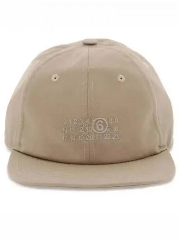 Number Ball Cap Beige - MAISON MARGIELA - BALAAN 2